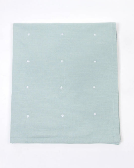 LittleBird Baby Bedding Set with Cot Bumper-Bluebell-Hand Embroidered-100% Cotton-For Infants