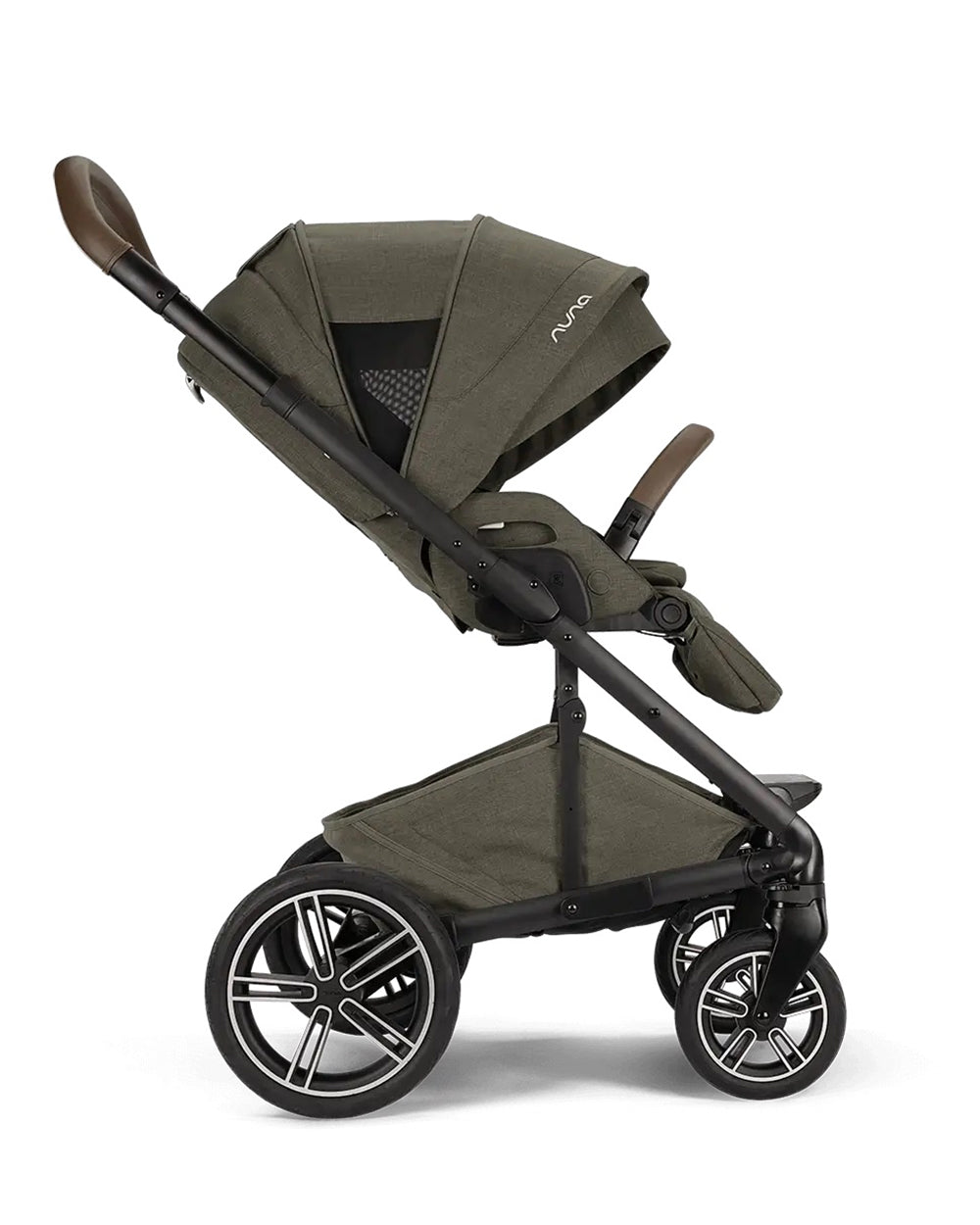 Nuna Mixx Next Baby Stroller-Compact Fold Away Axle-Rear Wheel Free ...