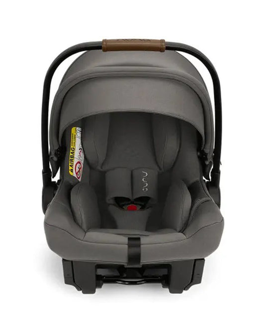 Nuna TRVL Stroller & Pipa Urbn Car Seat Travel System-Stroller Features (Ultra-Lightweight, One-Touch Fold, Upto 22 Kg)-Car Seat Features (Baseless ISOFIX, Side Impact Protection, Upto 13 Kg)-Granite