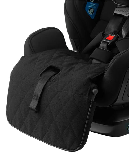 Nuna Exec-Baby Car Seat-Convertible (Front & Rear Facing)-Aeroflex Side Impact Protection System-For 0M+ (Upto 55Kg)-Caviar