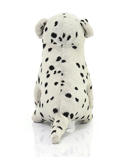 Pluchi Goofy Dog Cotton Knitted Soft Toy-Super Soft & Washable-Plush Cuddly Toy For Newborn