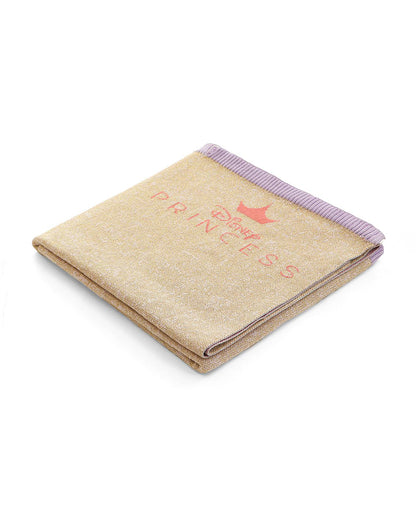 Pluchi Disney Princess Knitted Baby Blanket-Ultra Soft Cotton-All Seasons AC Blanket-Cerise Pink-For Toddlers