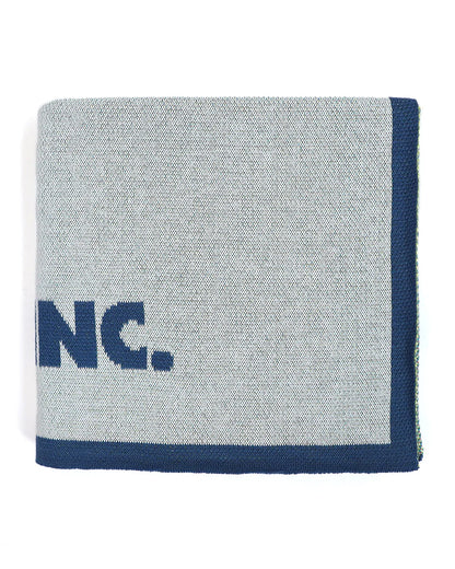 Pluchi Top Scarers Monsters Knitted Baby Blanket-100% Cotton-All Seasons AC Blanket-Ivory Grey-For Infants