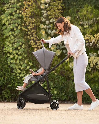 Nuna Ixxa Lightweight Baby Stroller-Reversible Seat-Compact Fold-Pram for 0M+ (Upto 15Kg)-Riveted