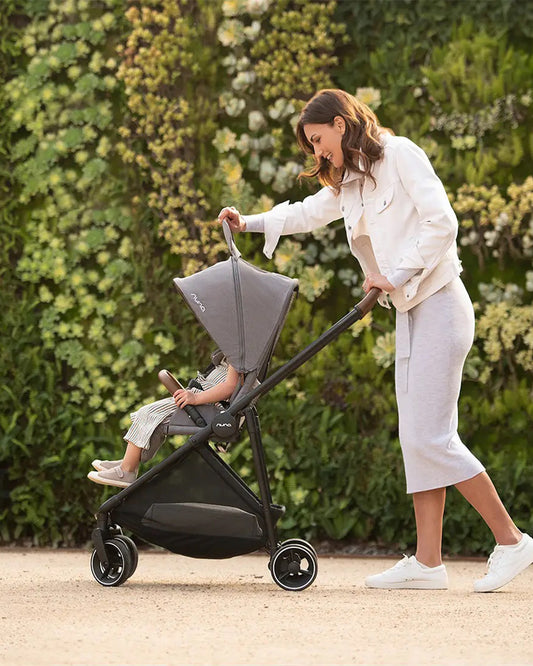 Nuna Ixxa Lightweight Baby Stroller-Reversible Seat-Compact Fold-Pram for 0M+ (Upto 15Kg)-Riveted