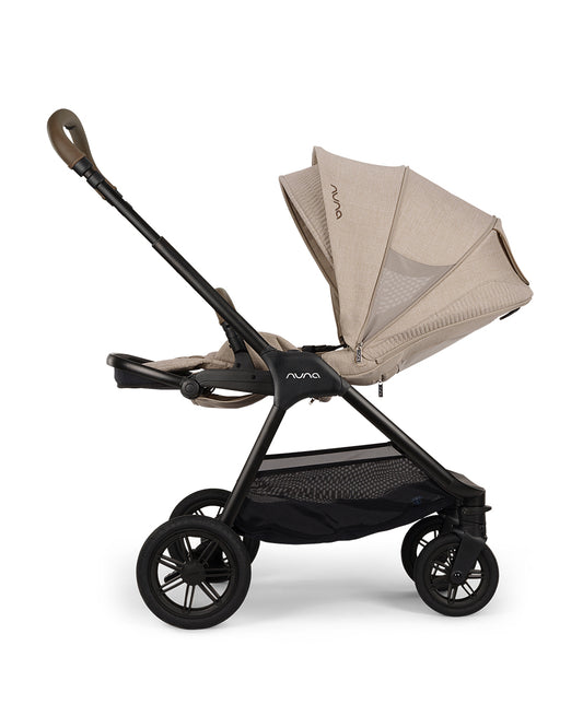 Nuna TRIV Next Stroller-Includes Travel Bag, Rain Cover & Post Adaptors-Reversible Seat-One Hand Fold-Pram for 0 to 4Y (Upto 22Kg)-Cosmopolitan