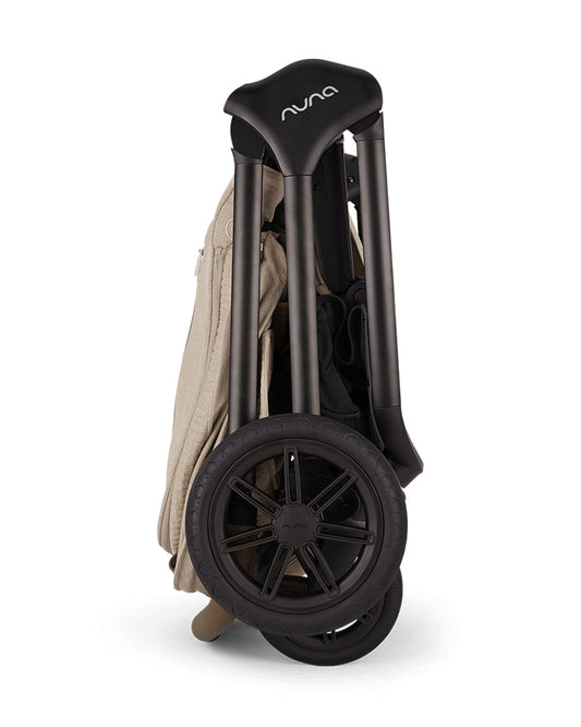 Nuna TRIV Next Stroller-Includes Travel Bag, Rain Cover & Post Adaptors-Reversible Seat-One Hand Fold-Pram for 0 to 4Y (Upto 22Kg)-Cosmopolitan