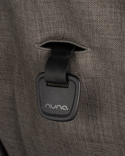 Nuna TRVL Dubl Twin Stroller-With Cup Holder-Individually Adjustable Near Flat Reclining Seat-One Hand Fold-Large Storage Basket-2 Years Warranty- For 0 to 4Y (Upto 22 Kg)-Granite