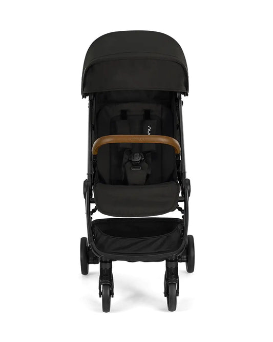 Nuna TRVL Stroller & Pipa Urbn Car Seat Travel System-Stroller Features (Ultra-Lightweight, One-Touch Fold, Upto 22 Kg)-Car Seat Features (Baseless ISOFIX, Side Impact Protection, Upto 13 Kg)-Caviar