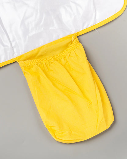 BeeLittle Diaper Changing Mat-With Built-in Pocket-Organic Cotton-Rainbows