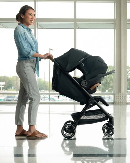 Nuna TRVL Lightweight Baby Stroller-One Touch Fold-Compact Size-Pram for 0M+ (Upto 22Kg)-Pine