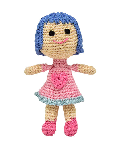 Happy Threads Super Cute Terrific Mini Crochet Doll-Handcrafted-Easily Washable-3M+