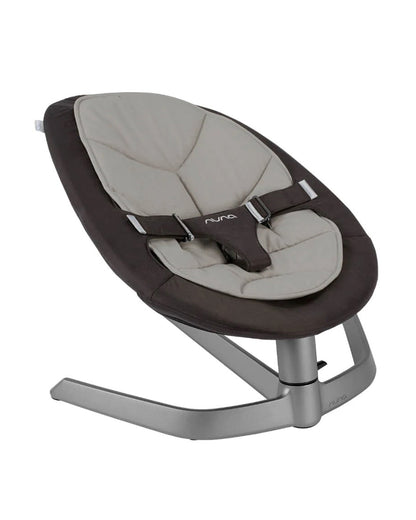 Nuna Leaf Baby Swing-Locks In Stationary Position-Quiet Side to Side Motion-For Infants-Dusk