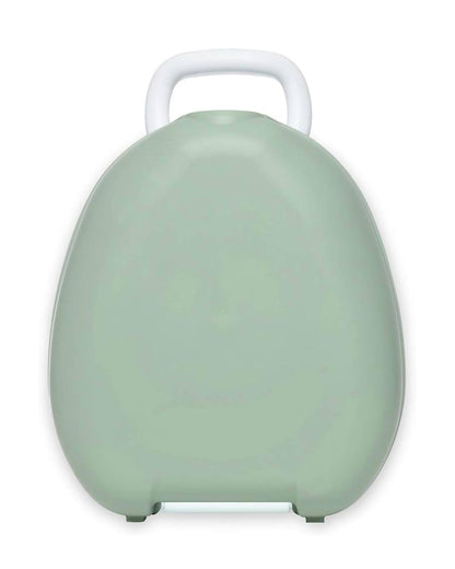 My Carry Potty Sage Portable Potty Chair-With Water Tight Seal-Extra Tall Splash Guard & Non Slip Feet-15M+