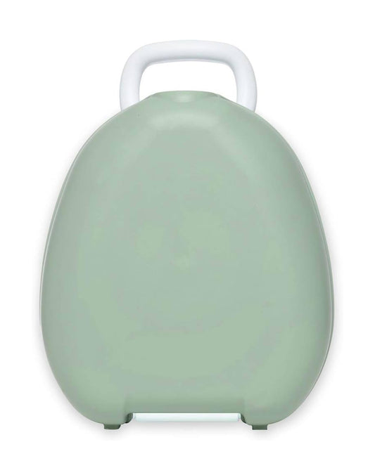 My Carry Potty Sage Portable Potty Chair-With Water Tight Seal-Extra Tall Splash Guard & Non Slip Feet-15M+