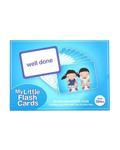 My Carry Potty-My Little Flash Cards-20 Educational Potty Training Cards-Learning & Educational Toys-12M+