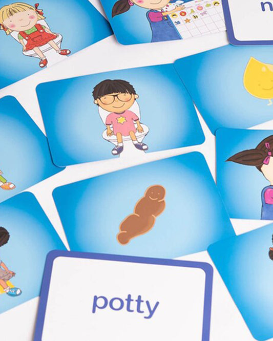 My Carry Potty-My Little Flash Cards-20 Educational Potty Training Cards-Learning & Educational Toys-12M+