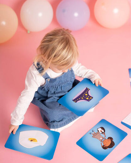 My Carry Potty-My Little Flash Cards-20 Educational Potty Training Cards-Learning & Educational Toys-12M+