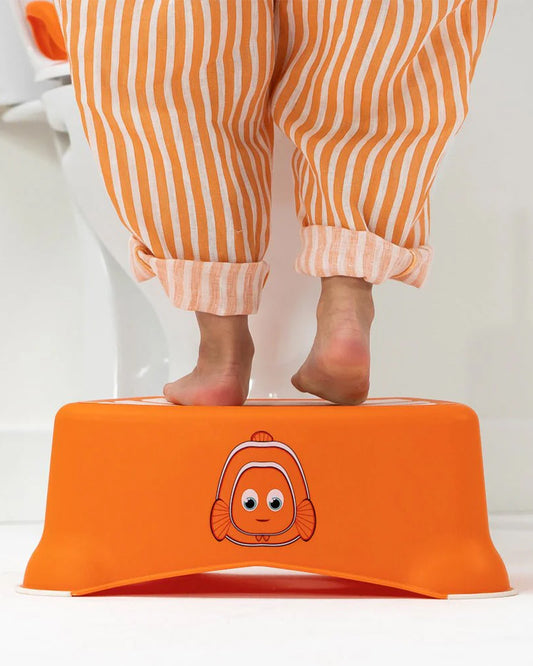 My Carry Potty Clownfish My Little Step Stool-With Anti Skid Base-Non Slip Top & Extra Carry Handles-15M+