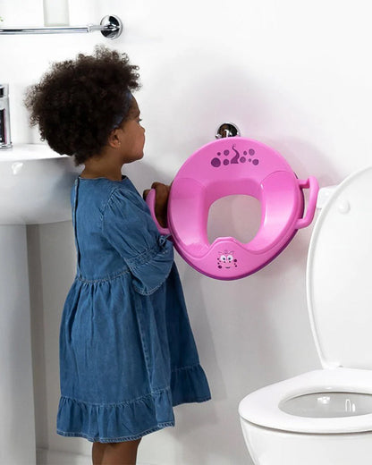 My Carry Potty Pink Dragon My Little Potty Seat with Step Stool-15M+