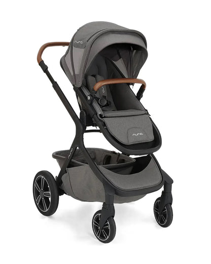 Nuna Demi Grow Baby Stroller-Converts to Double or Twin Stroller-Custom Dual Suspension-Pram for 0M+ (Upto 22 Kg)-Oxford