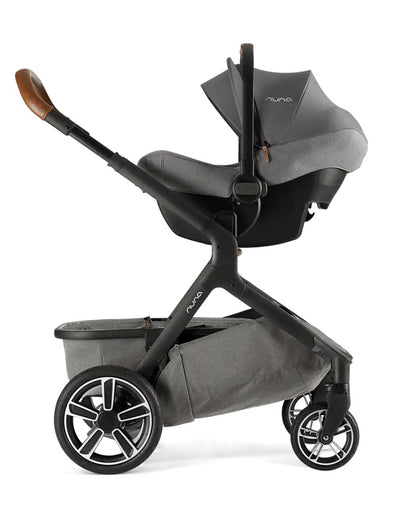 Nuna Demi Grow Baby Stroller-Converts to Double or Twin Stroller-Custom Dual Suspension-Pram for 0M+ (Upto 22 Kg)-Oxford