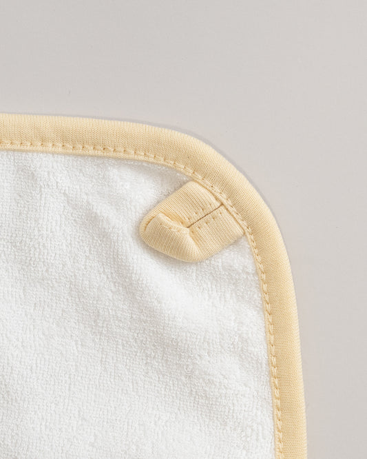 Twingle 100% Organic Muslin Wash Cloths-Soft Terry on the Back for maximum Absorbency-Built In Loop for Everyday Convenience-Owls & Stars Print-Pack of 2-For Infants