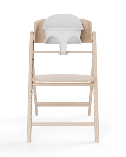 Cybex Click & Fold 3 in 1 High Chair-With Harness, Baby Set & Tray-2 Years Warranty-For 6M to 99Y (Upto 120 Kg)-All Natural Light