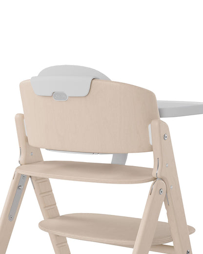Cybex Click & Fold 3 in 1 High Chair-With Harness, Baby Set & Tray-2 Years Warranty-For 6M to 99Y (Upto 120 Kg)-All Natural Light