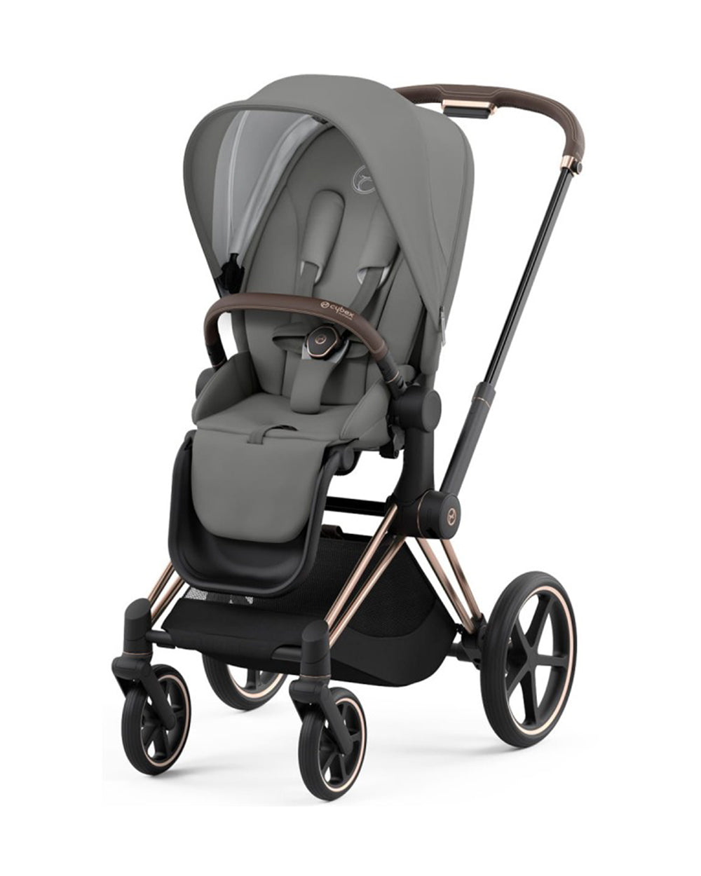 Rosegold Frame & Soho Grey Seat