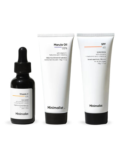 Minimalist 5% Marula Oil Face Moisturizer, SPF 60 PA ++++ Sunscreen-Pregnancy & Breastfeeding Safe