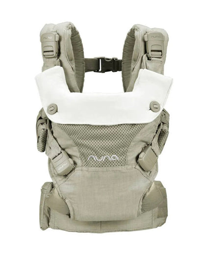 Nuna Cudl Baby Carrier-4 Carry Positions-Four Ergonomic Magnetic Buckles-For 0 to 3Y (Upto 16Kg)-Sage