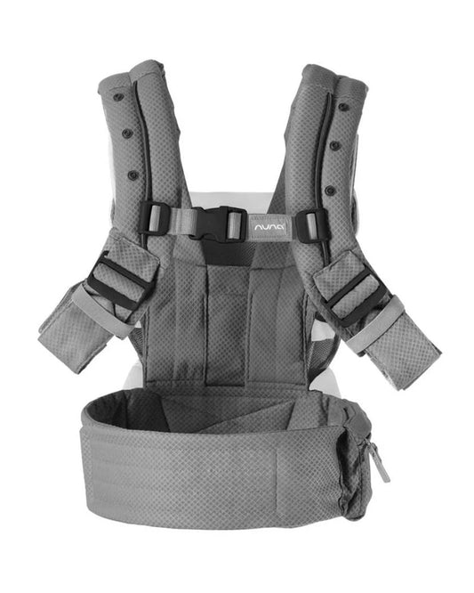 Nuna Cudl Baby Carrier-4 Carry Positions-Four Ergonomic Magnetic Buckles-For 0 to 3Y (Upto 16Kg)-Slate