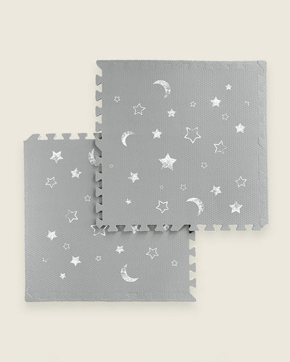 Lille Barn Dreamy Stars Playmat-Includes 6 Waterproof EVA Foam Tiles-0M+