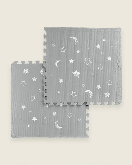 Lille Barn Dreamy Stars Playmat-Includes 6 Waterproof EVA Foam Tiles-0M+