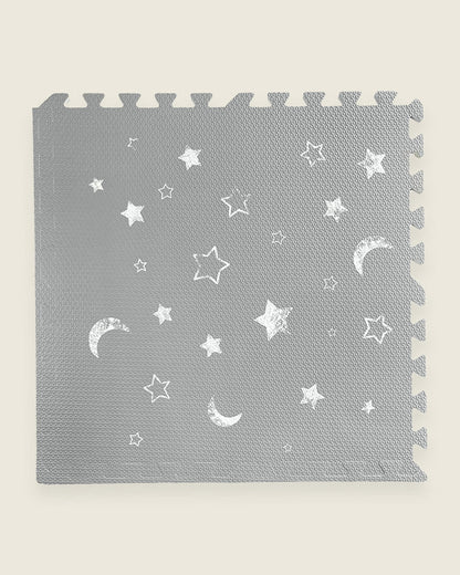 Lille Barn Dreamy Stars Playmat-Includes 6 Waterproof EVA Foam Tiles-0M+