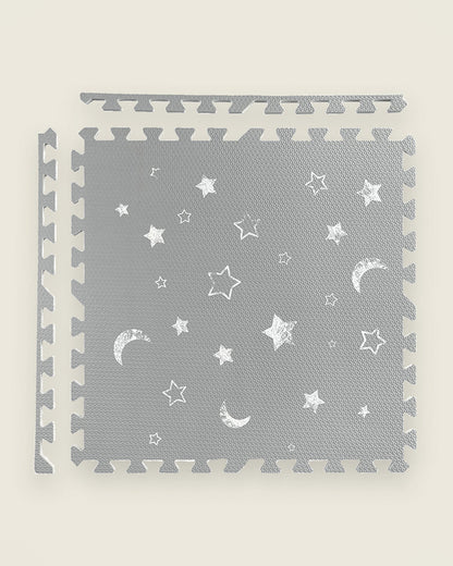 Lille Barn Dreamy Stars Playmat-Includes 6 Waterproof EVA Foam Tiles-0M+