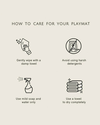 Lille Barn Polka Dreams Playmat-Includes 6 Waterproof EVA Foam Tiles-0M+