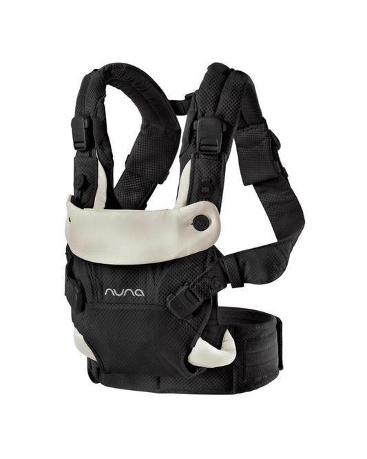 Nuna Luun Baby Carrier-3 Carry Positions-Washable Infant Head Support-For 0 to 3Y (Upto 16Kg)-Caviar