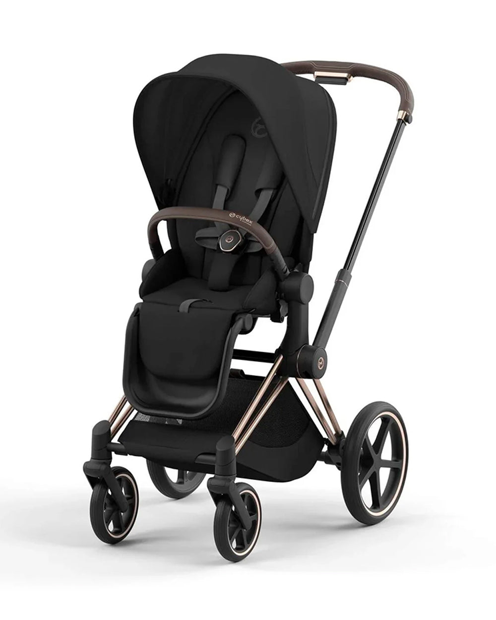 Rosegold Frame & Sepia Black Seat