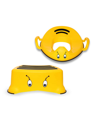 My Carry Potty Bumblebee My Little Potty Seat with Step Stool-15M+