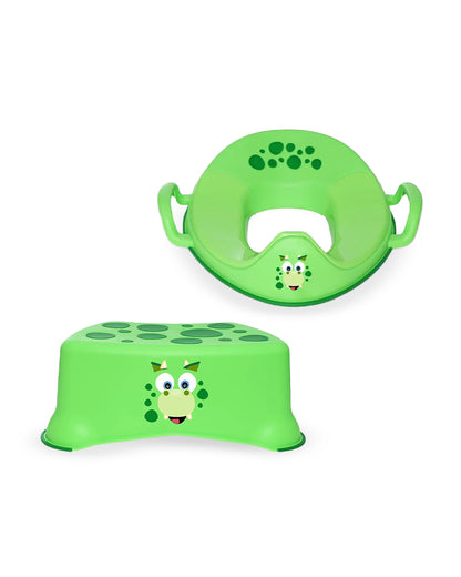 My Carry Potty Dinosaur My Little Potty Seat with Step Stool-15M+