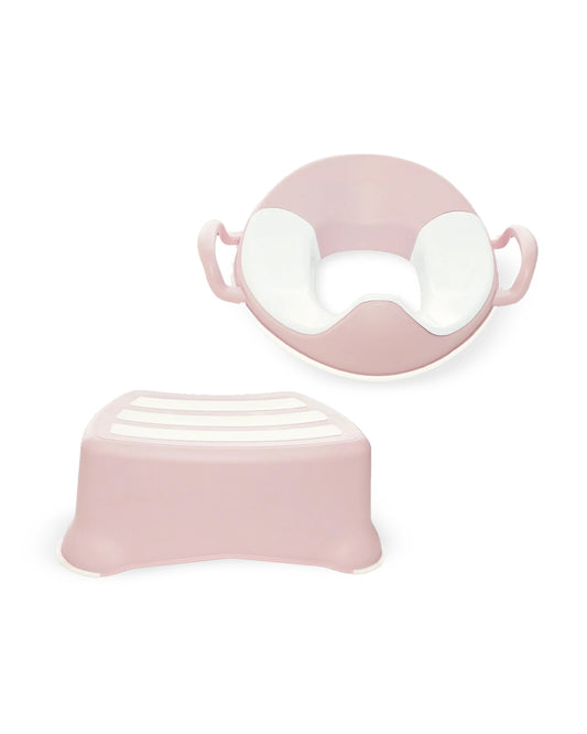 My Carry Potty Blush Pink My Little Potty Seat with Step Stool-15M+