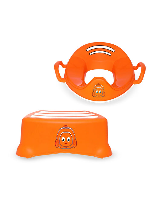 My Carry Potty Clownfish My Little Potty Seat with Step Stool-15M+