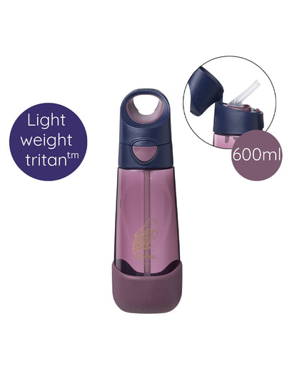 b.box Harry Potter Tritan Straw Sipper-One Touch Open & Lock Lid-Spill Proof Straw Top-600ml-12M+