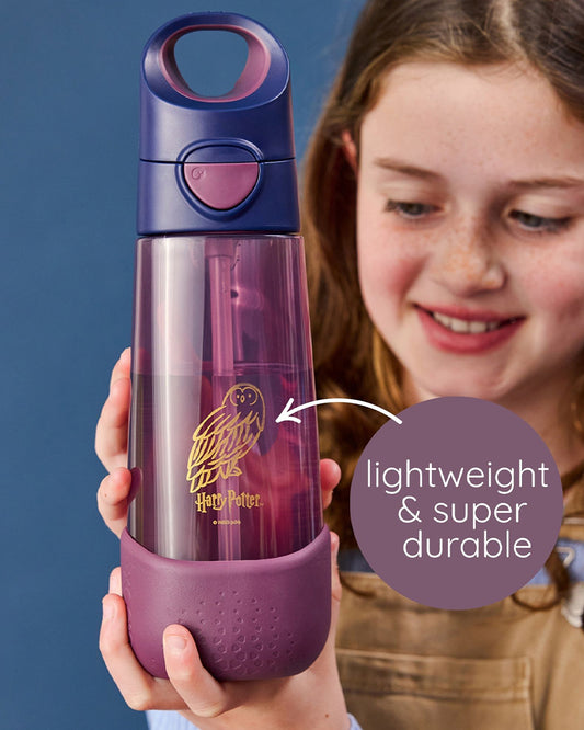 b.box Harry Potter Tritan Straw Sipper-One Touch Open & Lock Lid-Spill Proof Straw Top-600ml-12M+