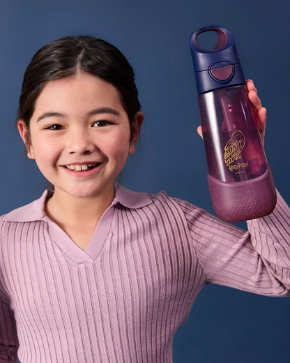 b.box Harry Potter Tritan Straw Sipper-One Touch Open & Lock Lid-Spill Proof Straw Top-600ml-12M+