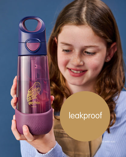 b.box Harry Potter Tritan Straw Sipper-One Touch Open & Lock Lid-Spill Proof Straw Top-600ml-12M+