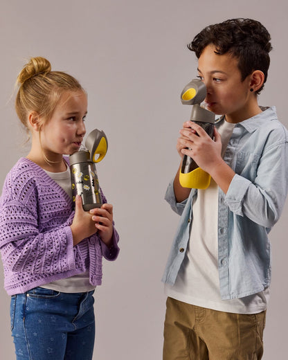 b.box Batman Tritan Straw Sipper-One Touch Open & Lock Lid-Spill Proof Straw Top-600ml-12M+