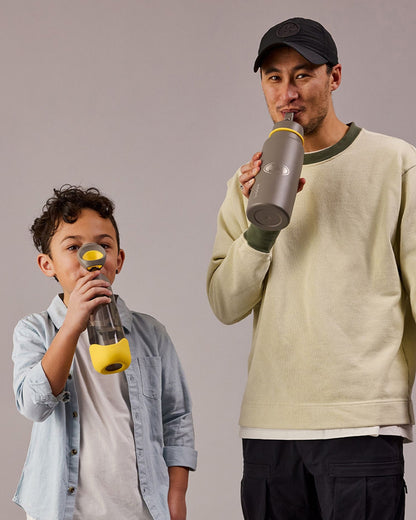 b.box Batman Tritan Straw Sipper-One Touch Open & Lock Lid-Spill Proof Straw Top-600ml-12M+